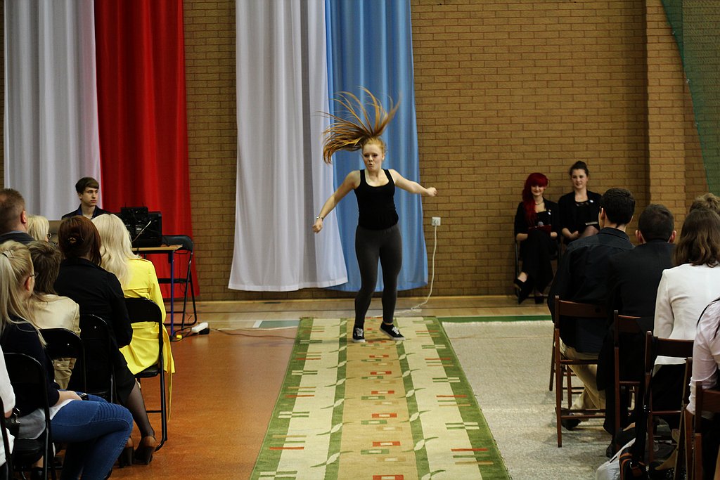 Pożegnanie klas 3 w V Liceum