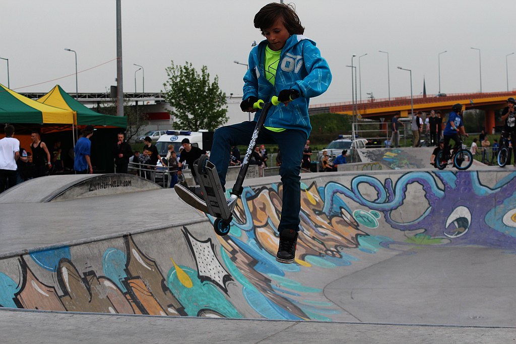 Legnicki sezon na skateparku otwarty