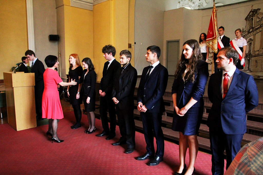 Pożegnanie klas 3 w I LO