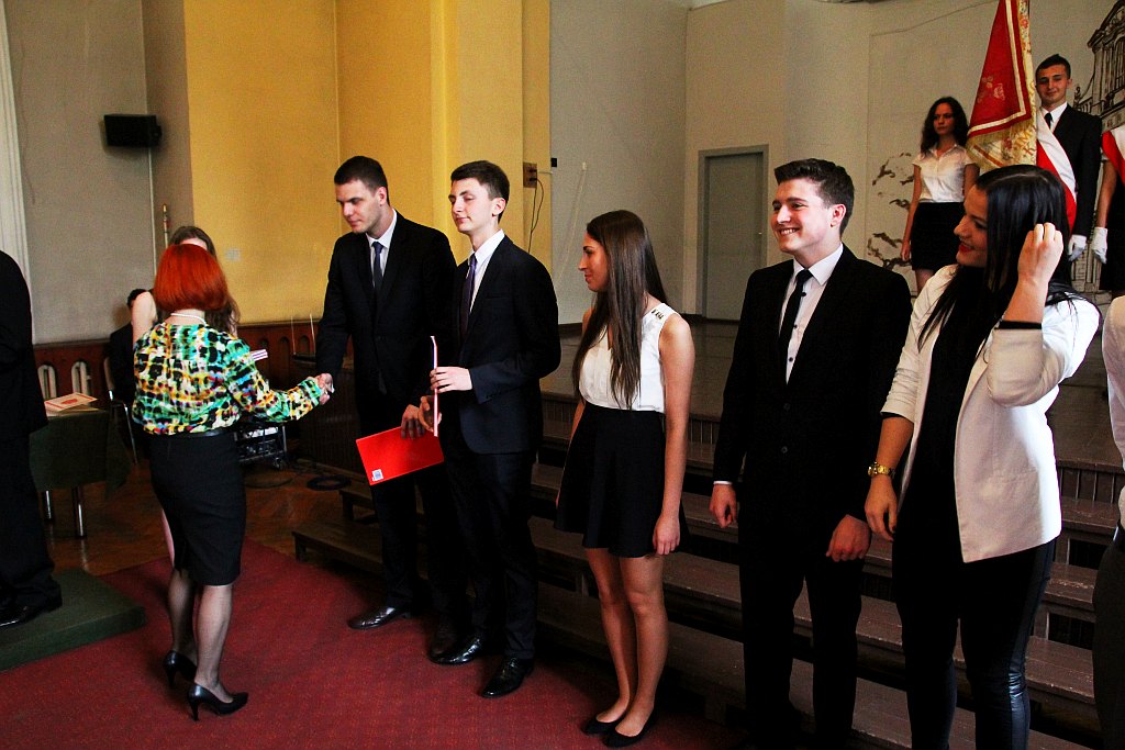 Pożegnanie klas 3 w I LO