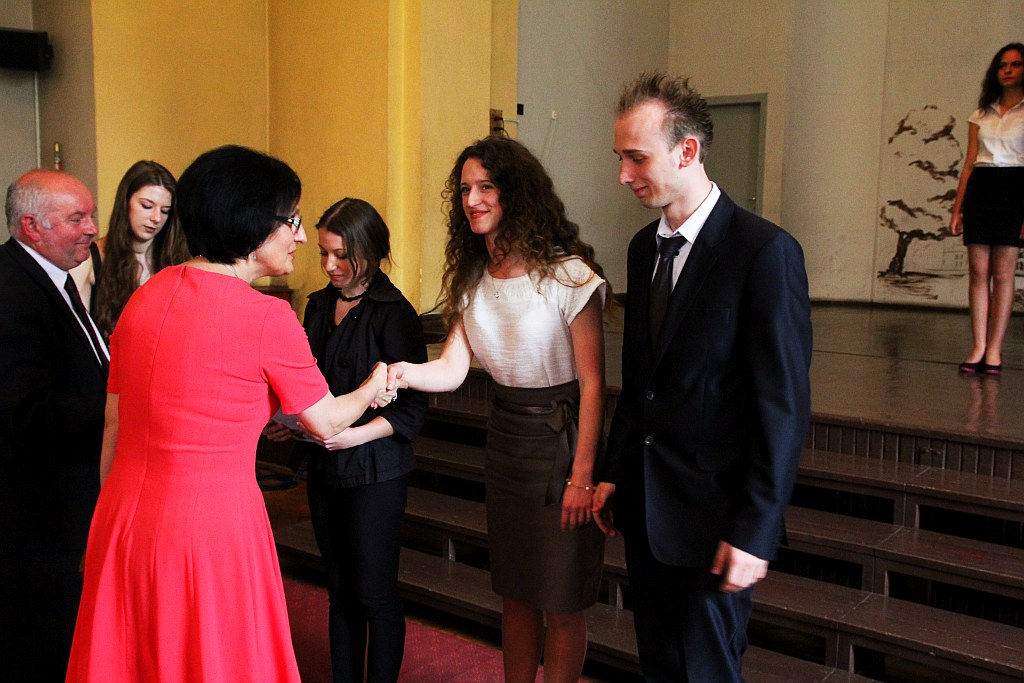 Pożegnanie klas 3 w I LO