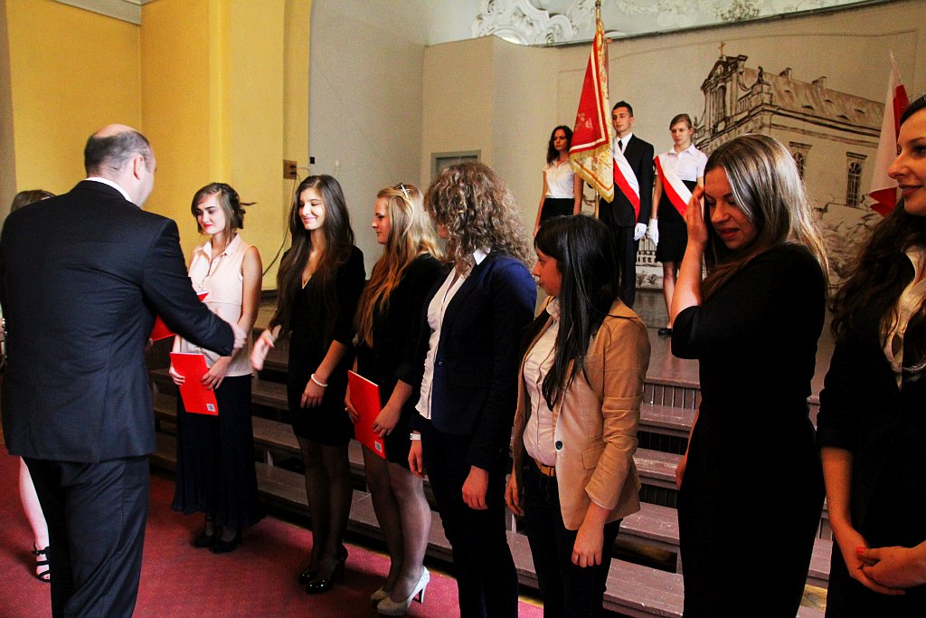 Pożegnanie klas 3 w I LO