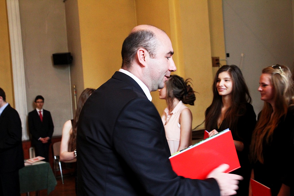 Pożegnanie klas 3 w I LO