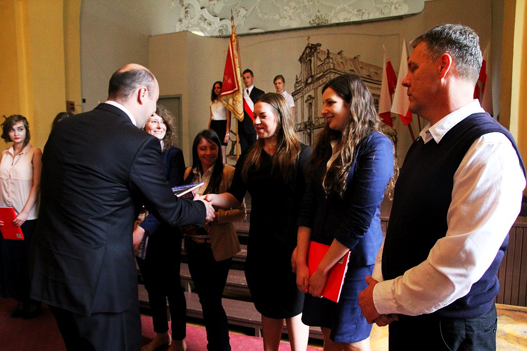 Pożegnanie klas 3 w I LO