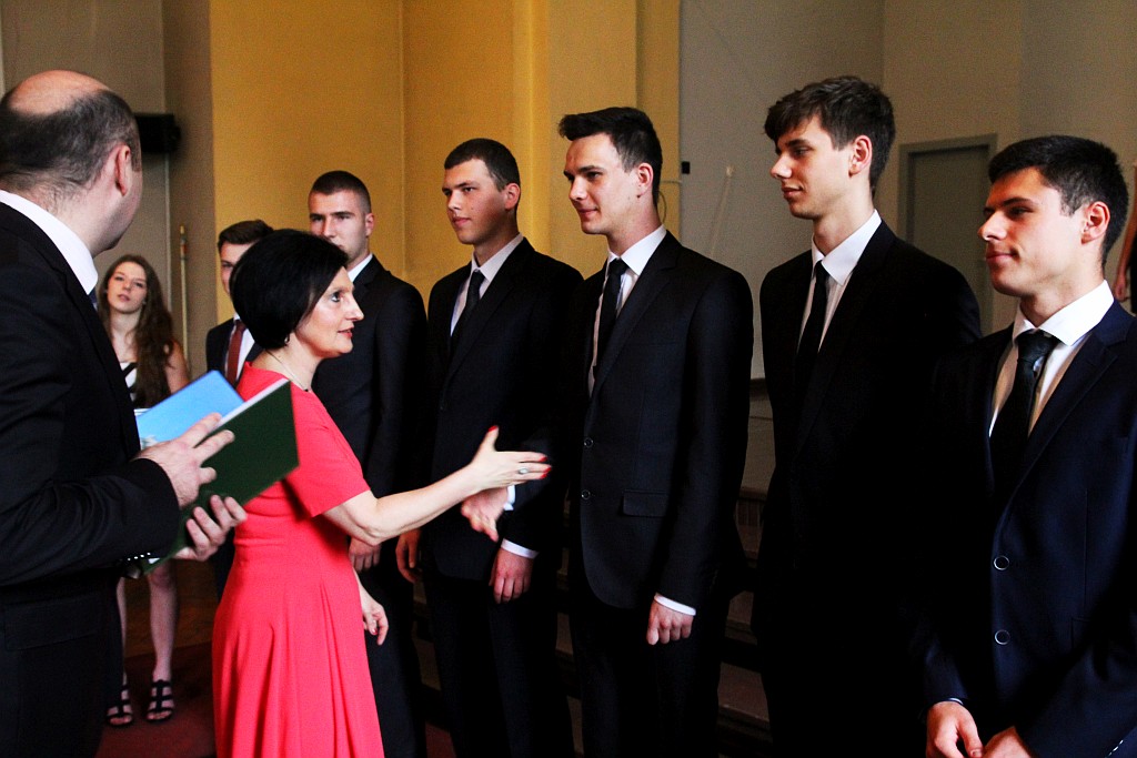 Pożegnanie klas 3 w I LO