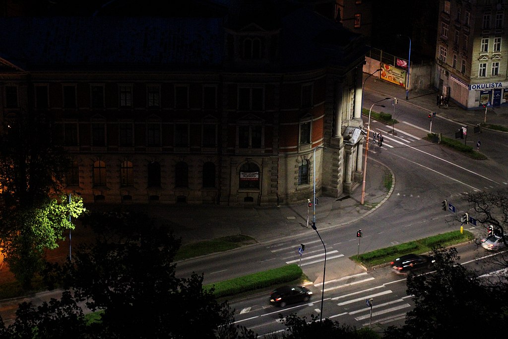 Wieczorny widok z wieży św. Piotra