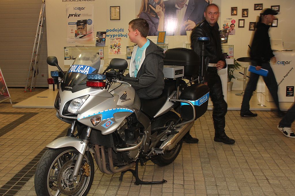 Motocyklowe szaleństwo w Galerii Piastów