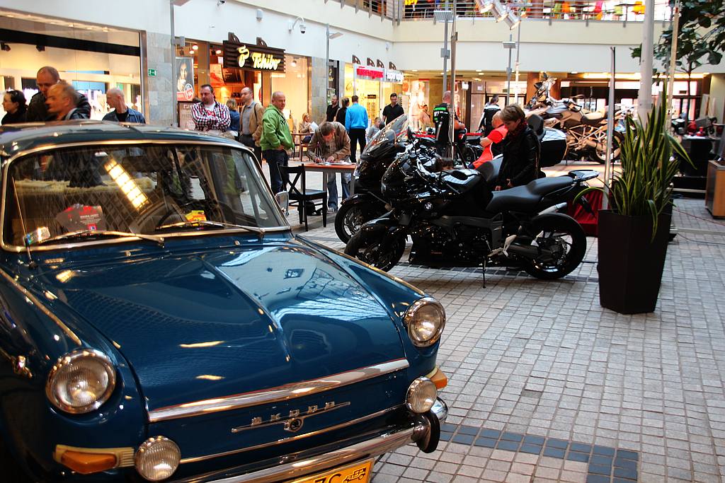 Motocyklowe szaleństwo w Galerii Piastów