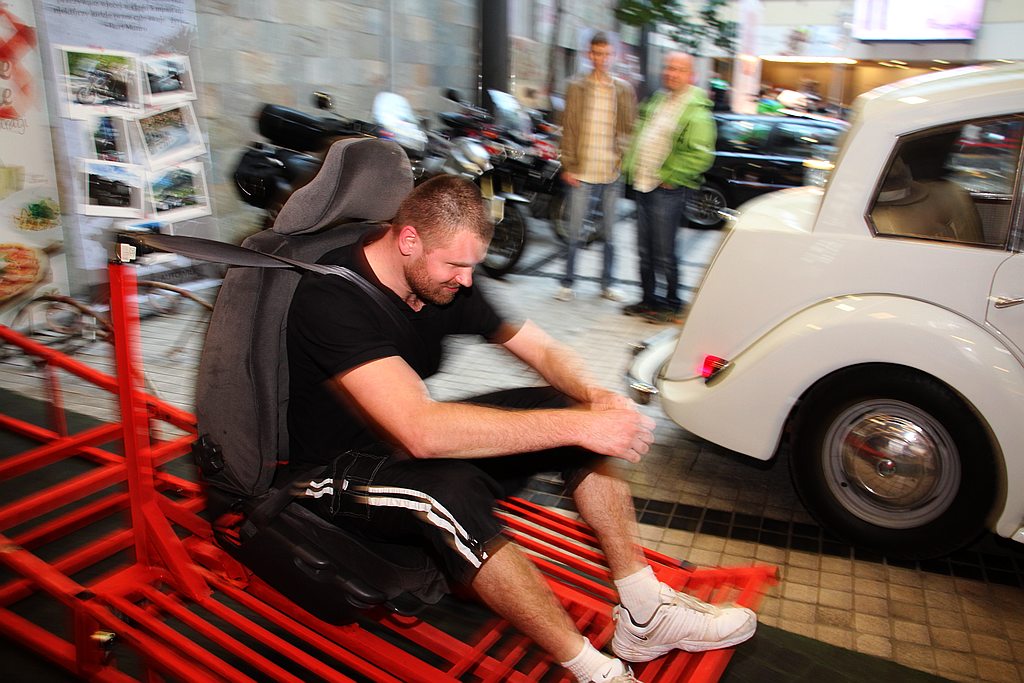 Motocyklowe szaleństwo w Galerii Piastów