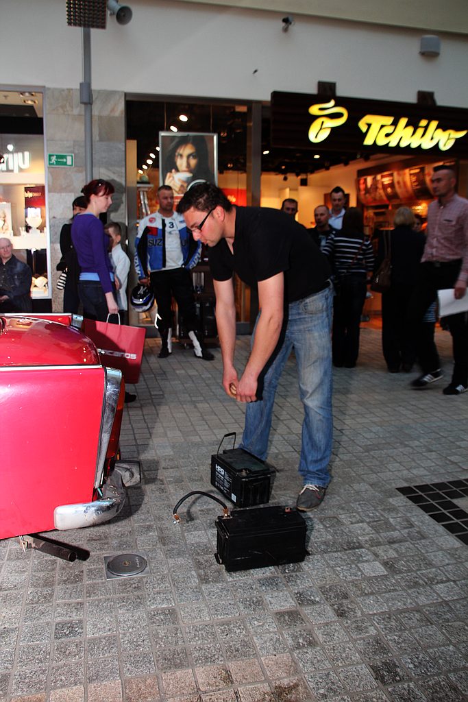 Motocyklowe szaleństwo w Galerii Piastów