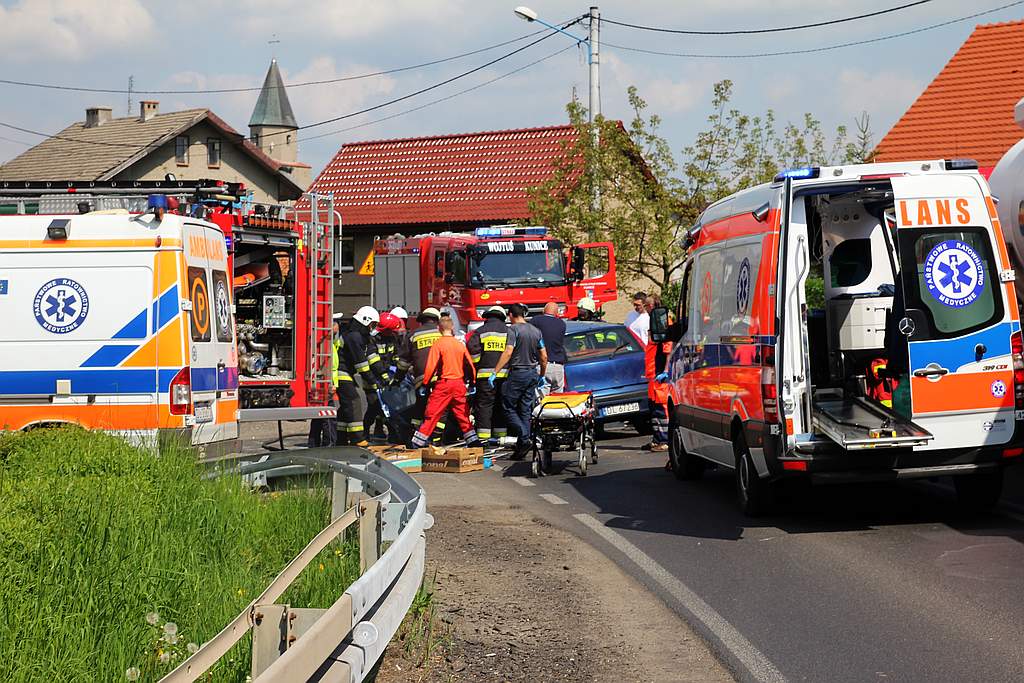 Groźny wypadek w Kunicach