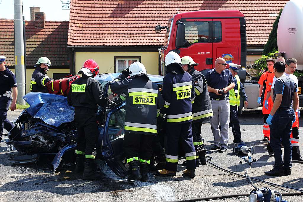 Groźny wypadek w Kunicach