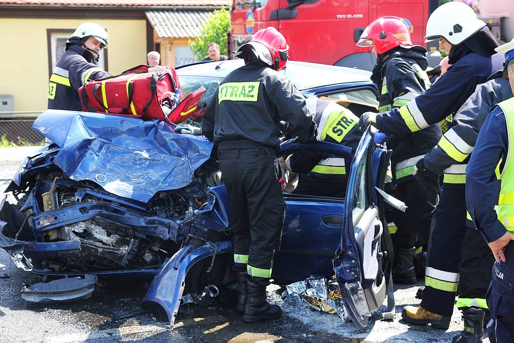 Groźny wypadek w Kunicach