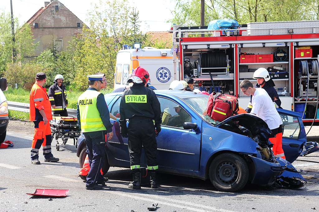 Groźny wypadek w Kunicach