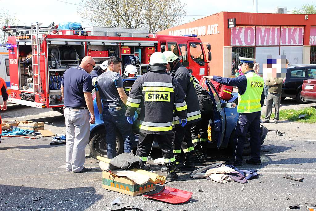 Groźny wypadek w Kunicach