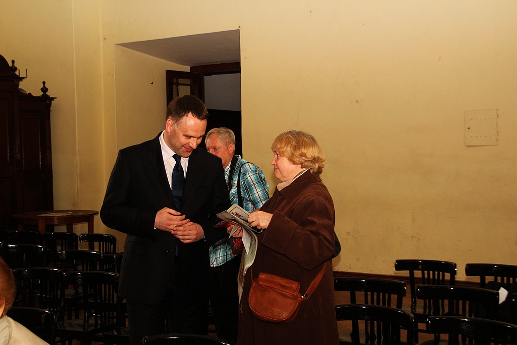 Spotkanie z posłem Dawidem Jackiewiczem