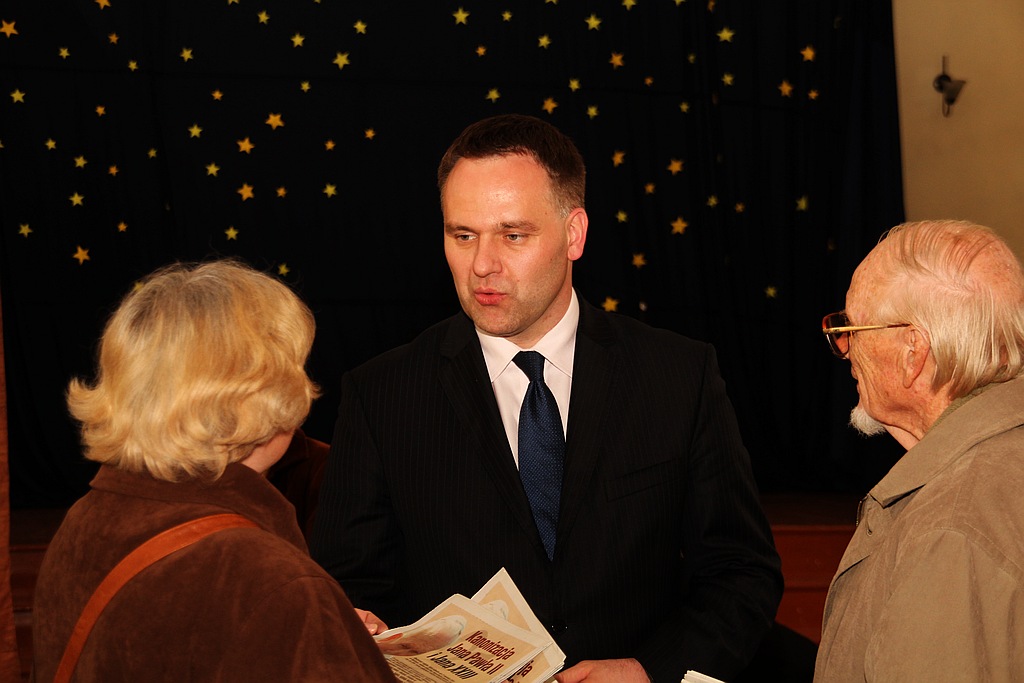 Spotkanie z posłem Dawidem Jackiewiczem