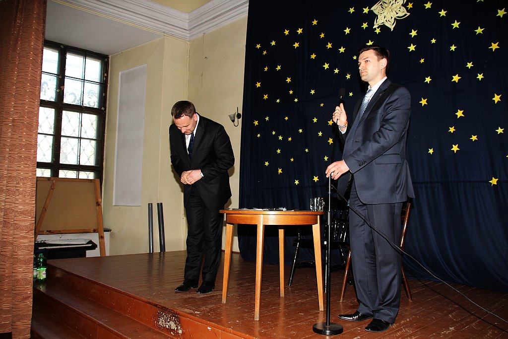 Spotkanie z posłem Dawidem Jackiewiczem