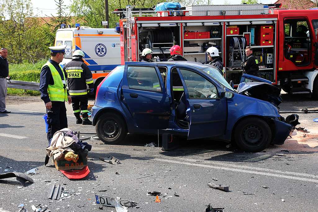 Groźny wypadek w Kunicach