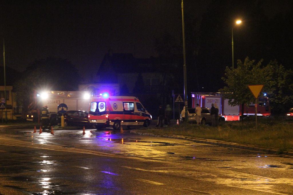 Wypadek na skrzyżowaniu Sikorskiego - Iwaszkiewicza