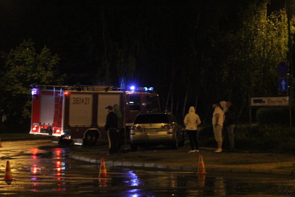 Wypadek na skrzyżowaniu Sikorskiego - Iwaszkiewicza