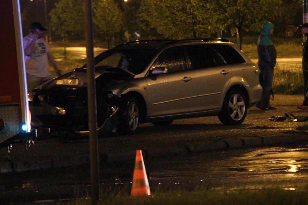 Wypadek na skrzyżowaniu Sikorskiego - Iwaszkiewicza