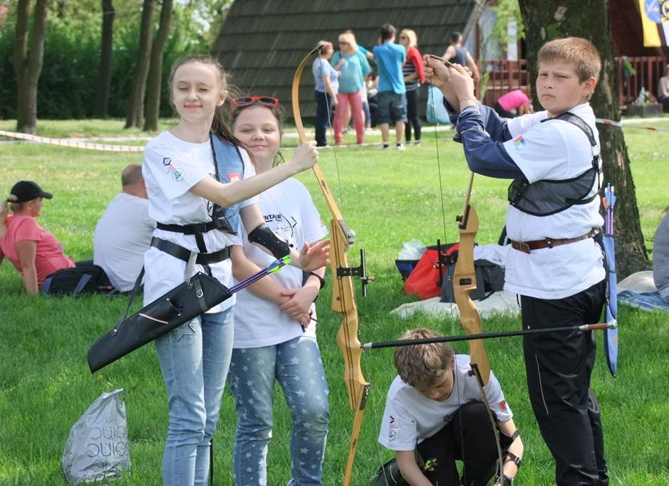Turniej łuczniczy w Legnickim Polu cz.1