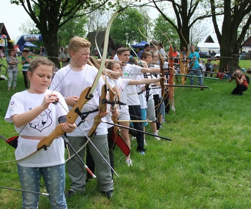 Turniej łuczniczy w Legnickim Polu cz.1