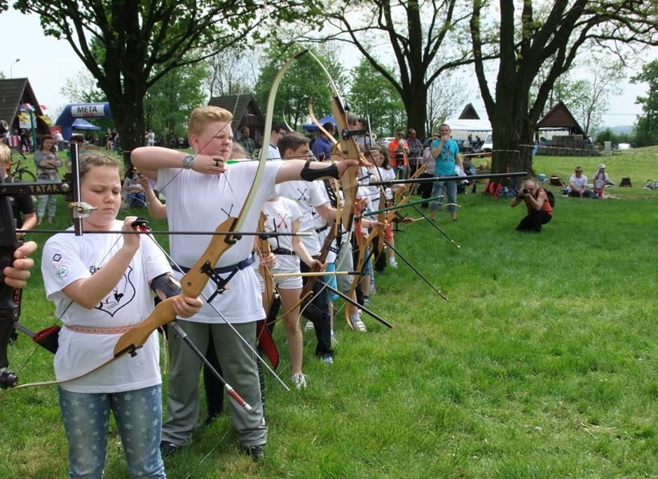 Turniej łuczniczy w Legnickim Polu cz.1