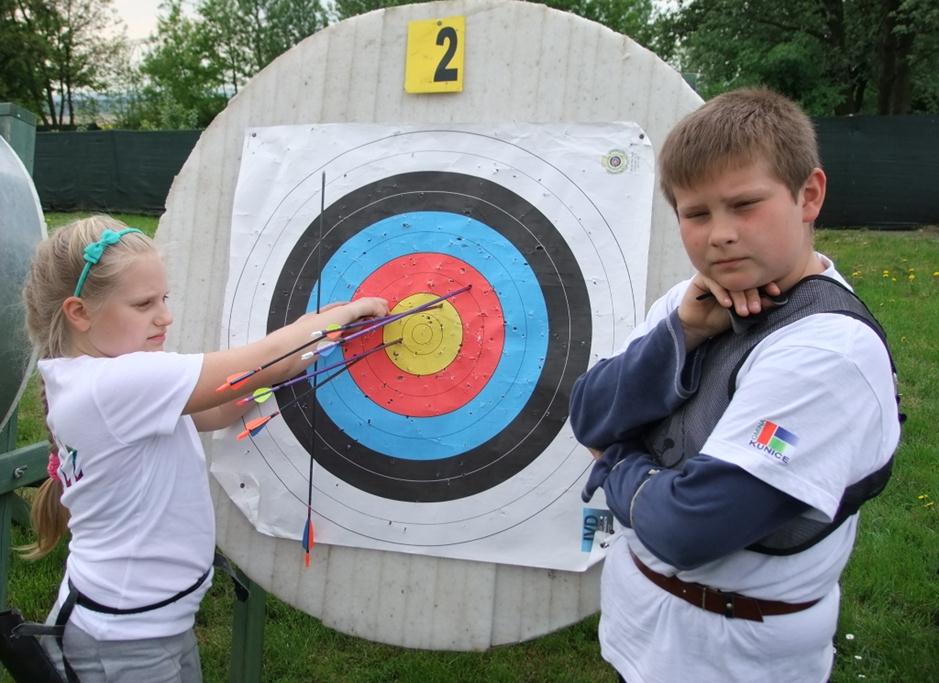 Turniej łuczniczy w Legnickim Polu cz.1