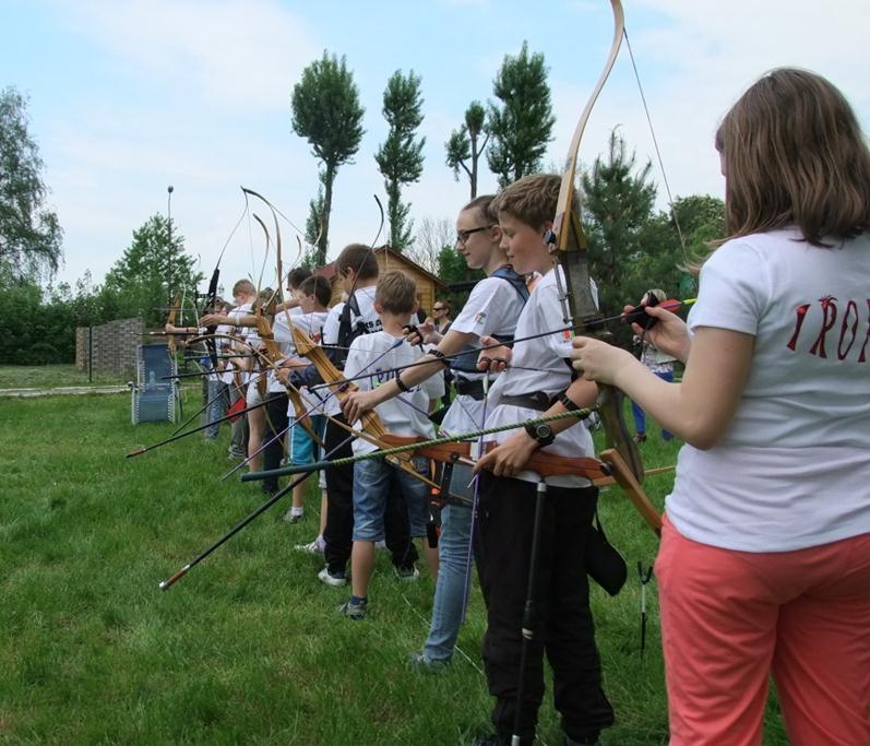 Turniej łuczniczy w Legnickim Polu cz.1