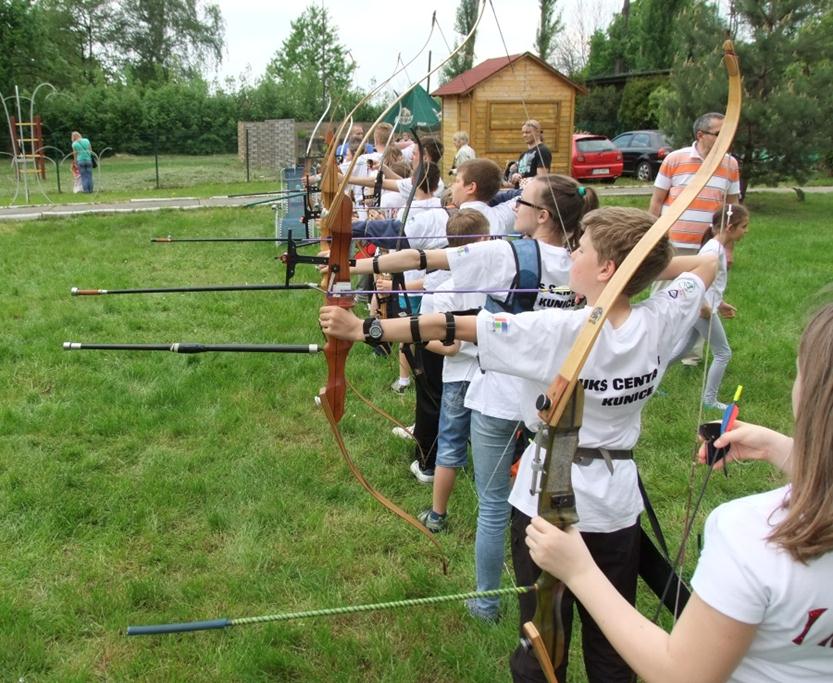 Turniej łuczniczy w Legnickim Polu cz.1