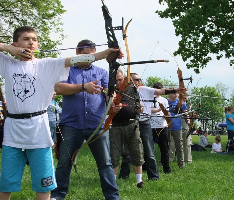 Turniej łuczniczy w Legnickim Polu cz.1