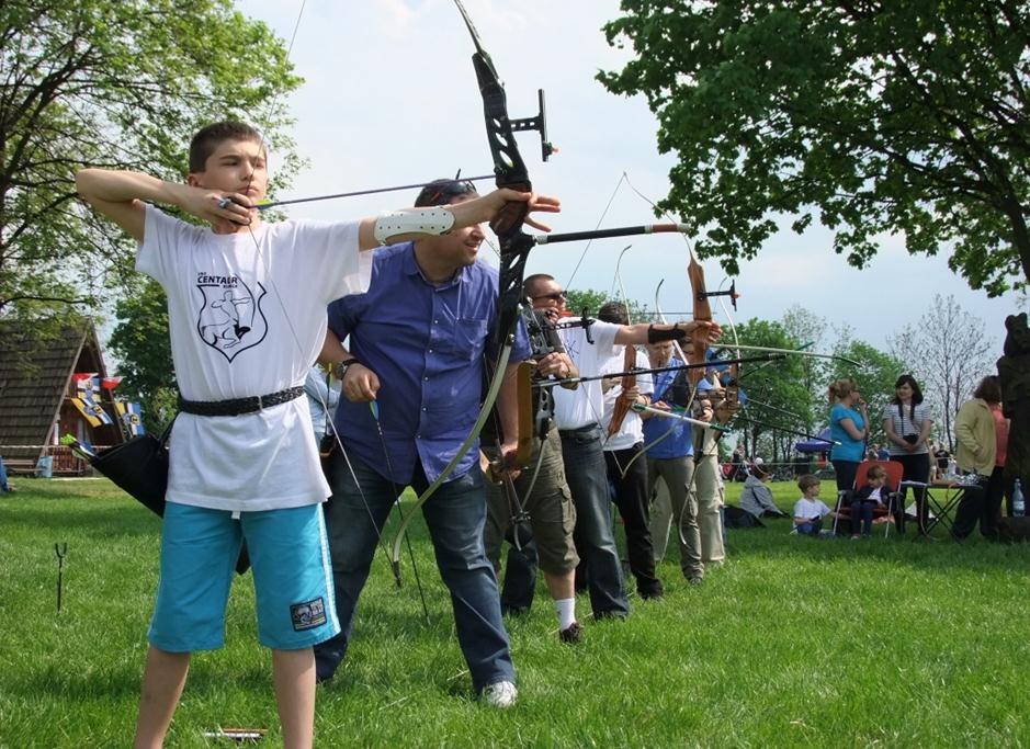 Turniej łuczniczy w Legnickim Polu cz.1