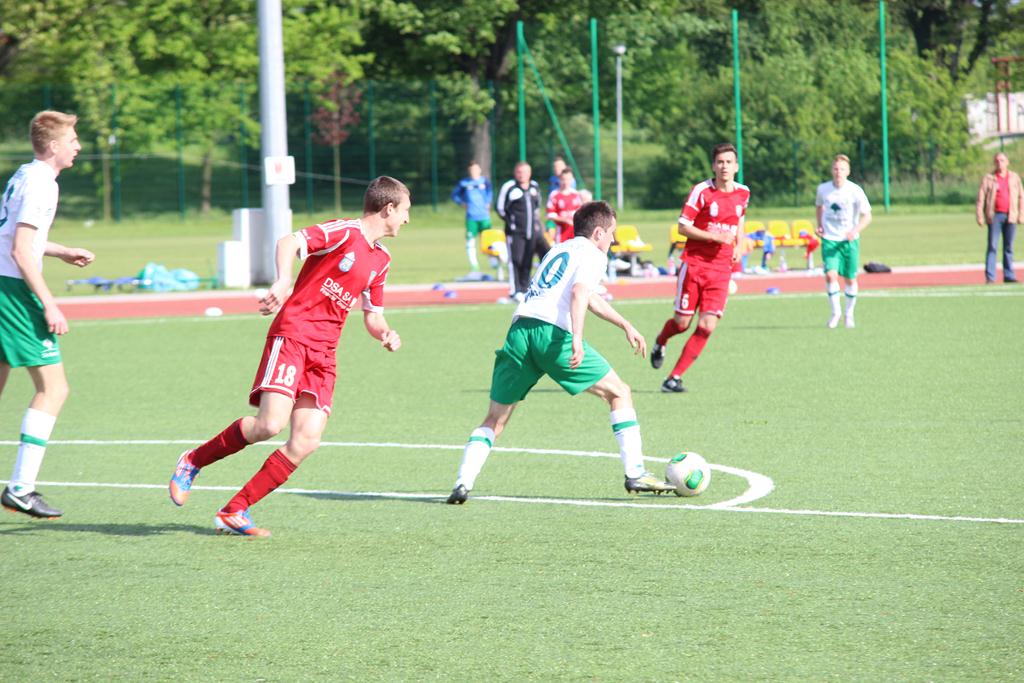 CLJ: Miedź Legnica - UKP Zielona Góra 2:2