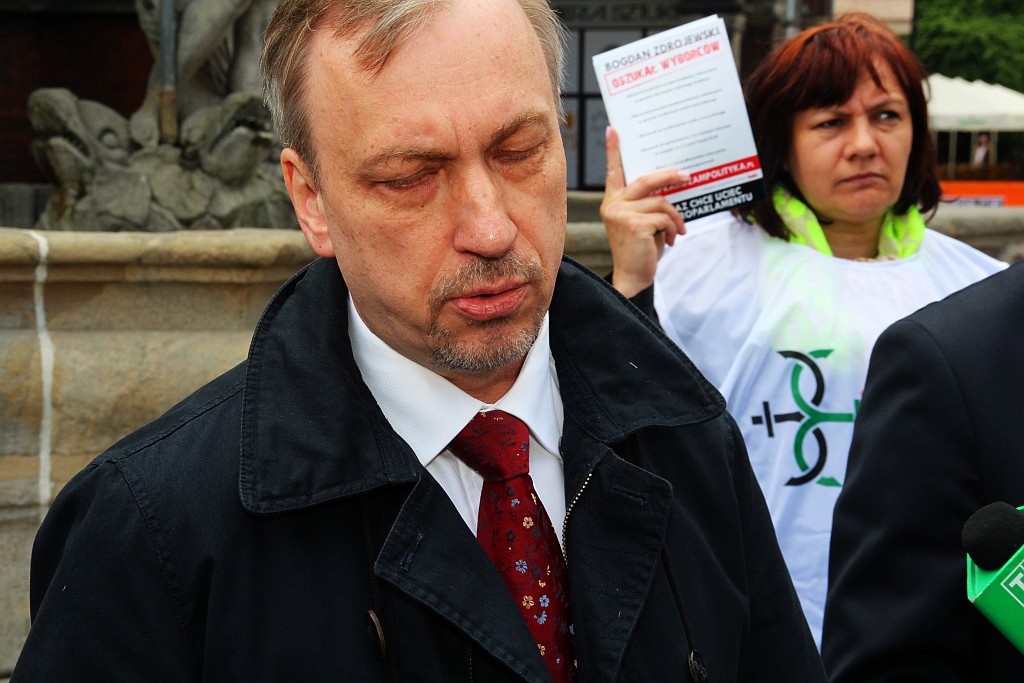 Zdrojewski zaatakowany przez związkowców
