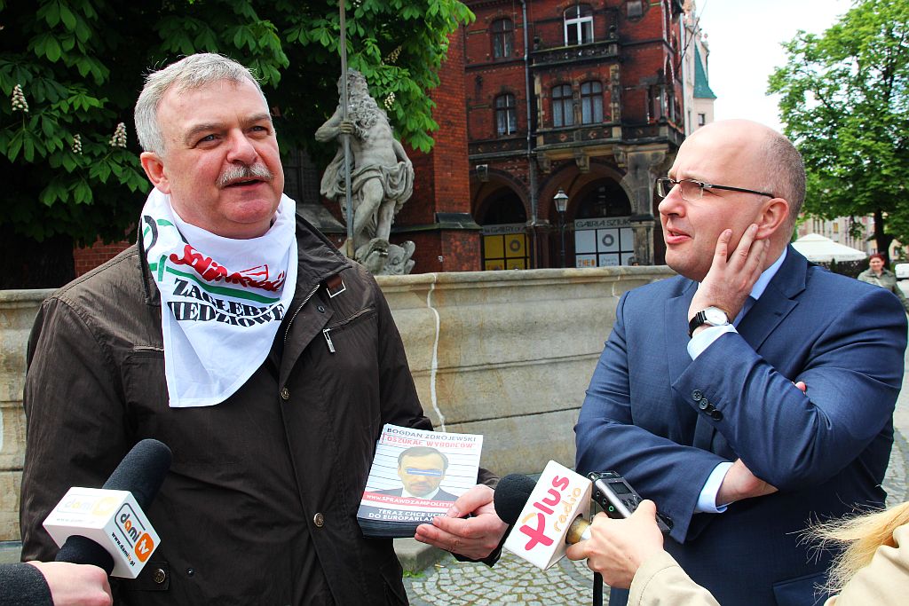 Zdrojewski zaatakowany przez związkowców