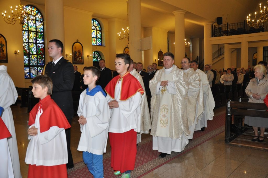 Msza święta z okazji Dnia Strażaka