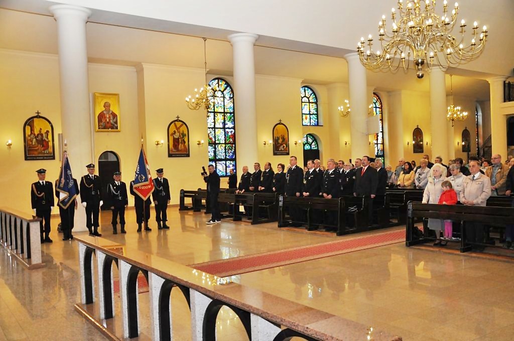 Msza święta z okazji Dnia Strażaka