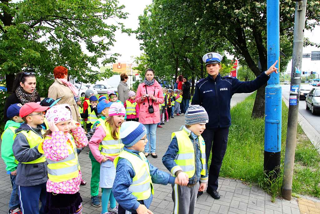 Legnicka policjantka gościła w Przedszkolu