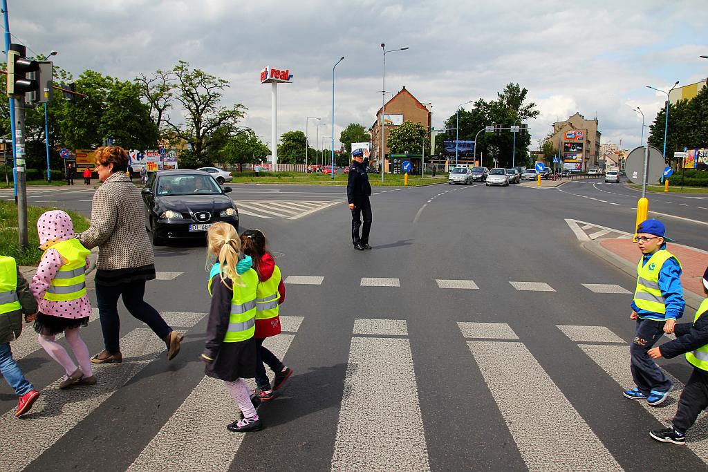 Legnicka policjantka gościła w Przedszkolu