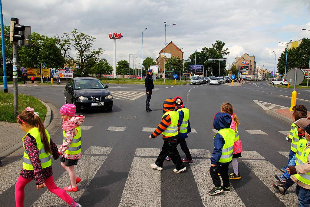 Legnicka policjantka gościła w Przedszkolu