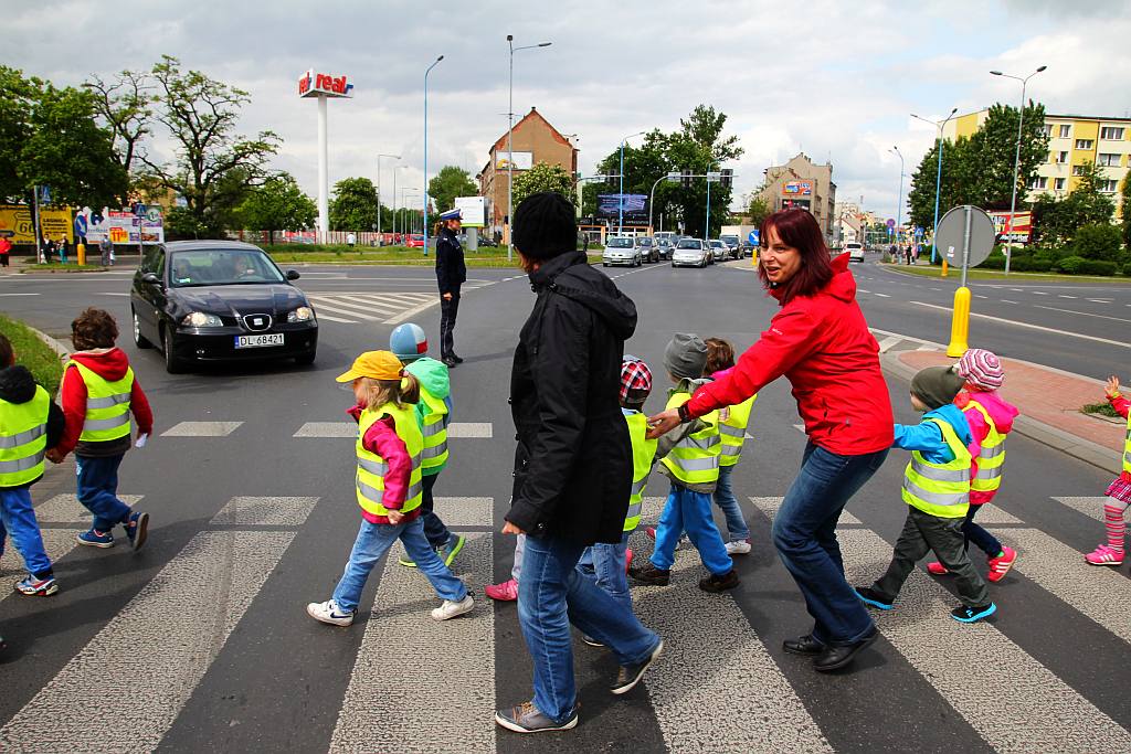 Legnicka policjantka gościła w Przedszkolu