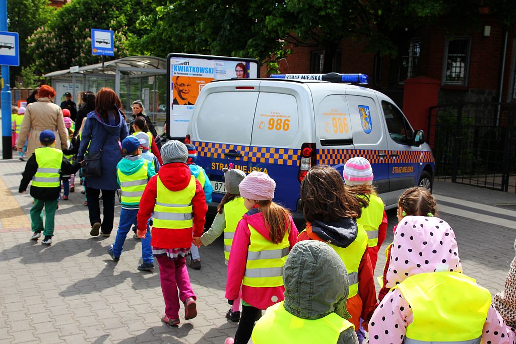 Legnicka policjantka gościła w Przedszkolu