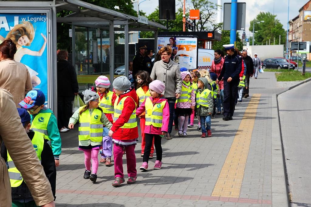 Legnicka policjantka gościła w Przedszkolu