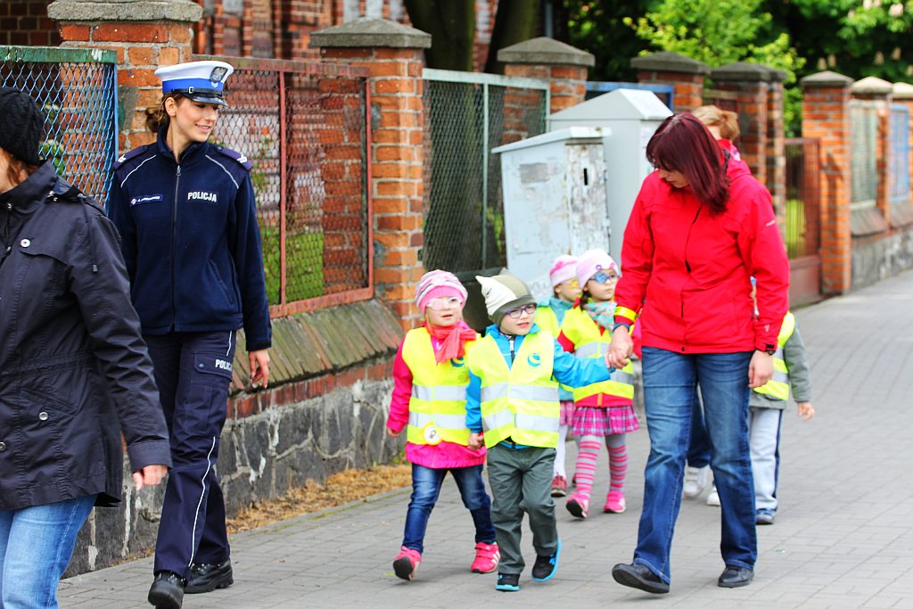 Legnicka policjantka gościła w Przedszkolu