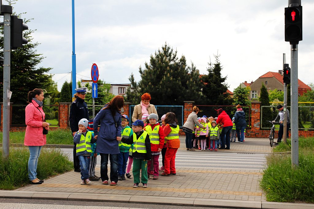 Legnicka policjantka gościła w Przedszkolu