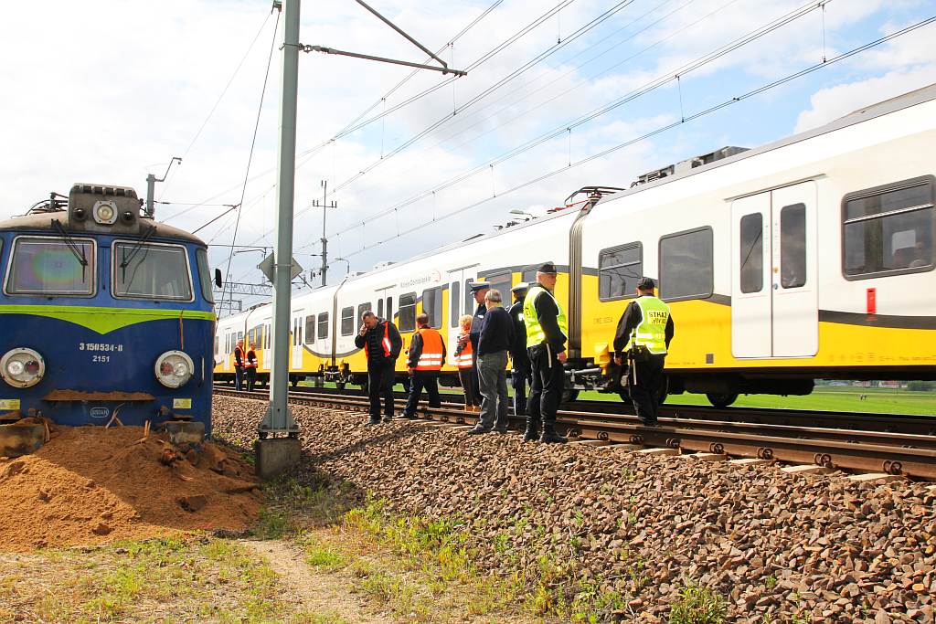 Wykoleił się pociąg towarowy