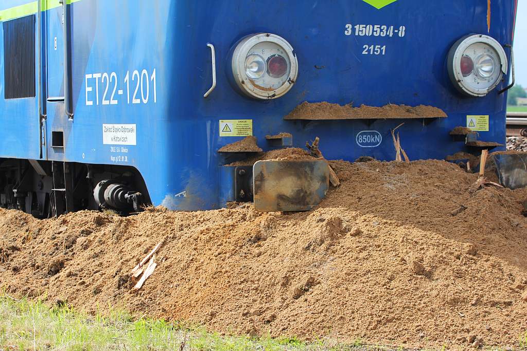 Wykoleił się pociąg towarowy