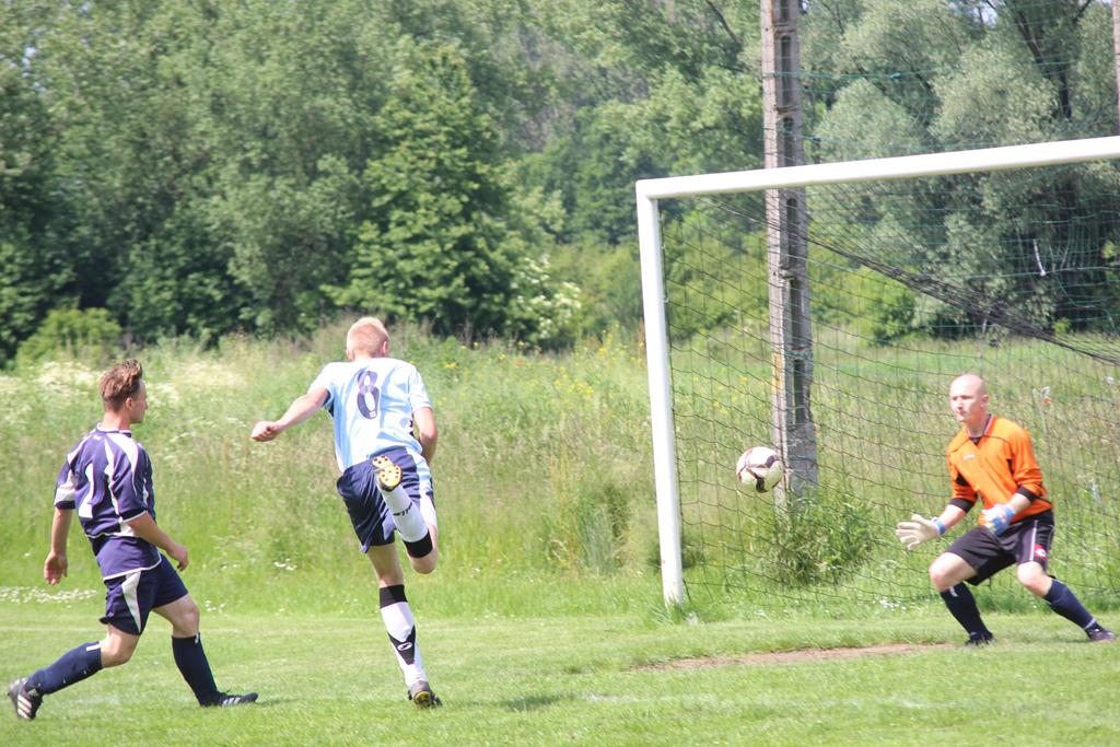 Klasa B: Błękitni Koskowice - Czarni Golanka Dolna 10:0 (5:0)